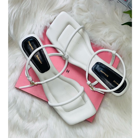 NEW | Proenza Schouler Italy Square Toe Sandals - Picture 8 of 11
